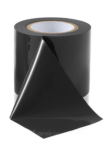 Black 16M Glueless Electrostatic Tape For BDSM