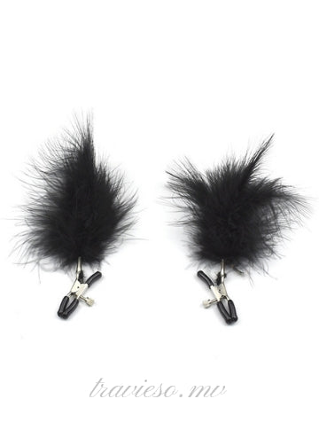 Feather Nipple Clips