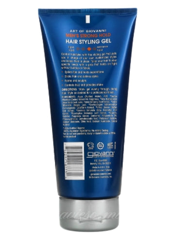 Giovanni, Art Of Giovanni, Men Hair Styling Gel with Ginseng and Eucalyptus