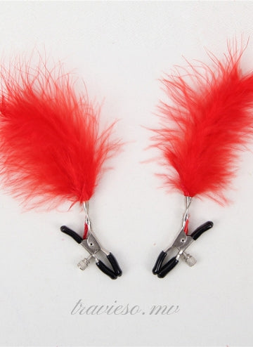 Feather Nipple Clips