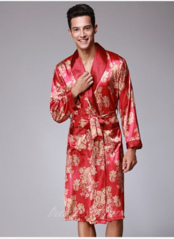 King Dragon Men Robe