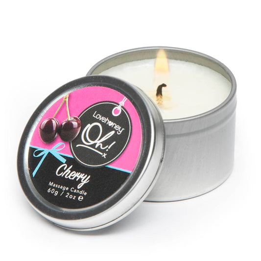 Cherry Lickable Massage Candle 60g