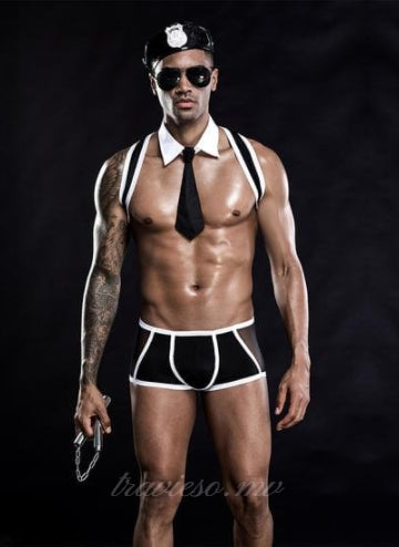 Sexy Men's Police Costume