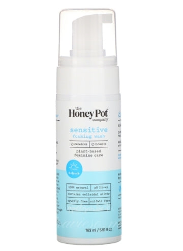 Sensitive Foaming Wash, 163 ml -The Honey Pot Company,