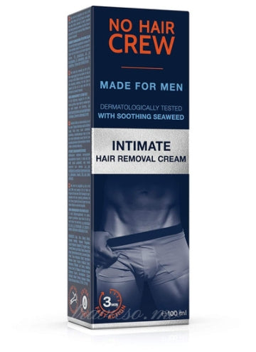 NO HAIR CREW Intimate Hair Removal Cream - for Men