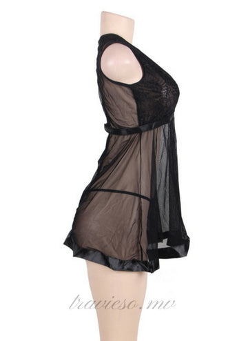 Sheer Mesh Babydoll